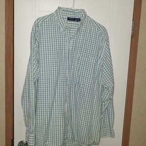 Profile long sleeved button down shirt